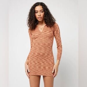 NWT  L*Space Aria Cover-Up Mini Dress in Sahara